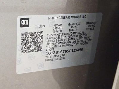 2025 Chevrolet Malibu LS 1LS