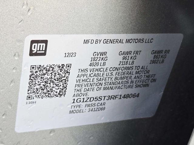 2024 Chevrolet Malibu LT 1LT