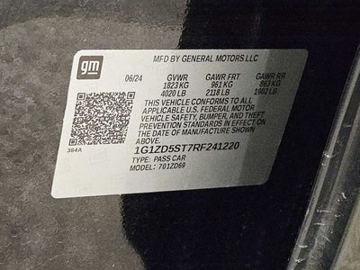 2024 Chevrolet Malibu LT 1LT