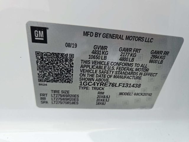 2020 Chevrolet Silverado 2500HD High Country