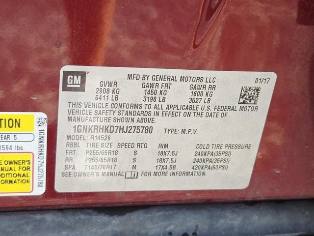 2017 Chevrolet Traverse 2LT 2LT