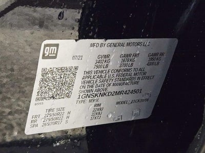 2021 Chevrolet Tahoe LT