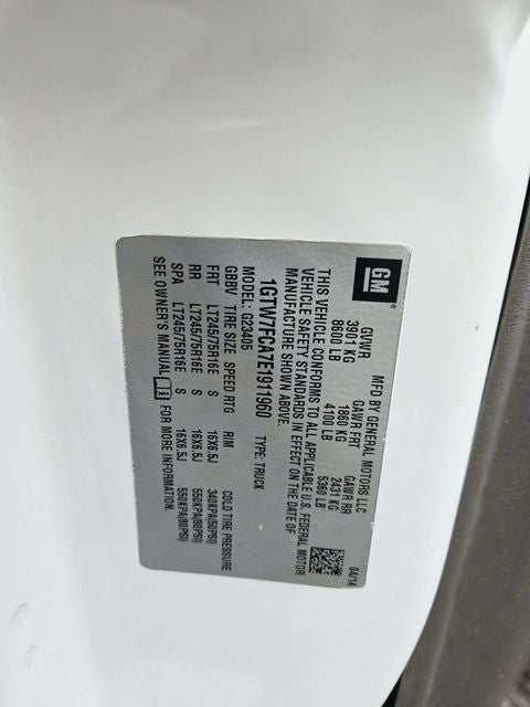 2014 GMC Savana 2500 Work Van