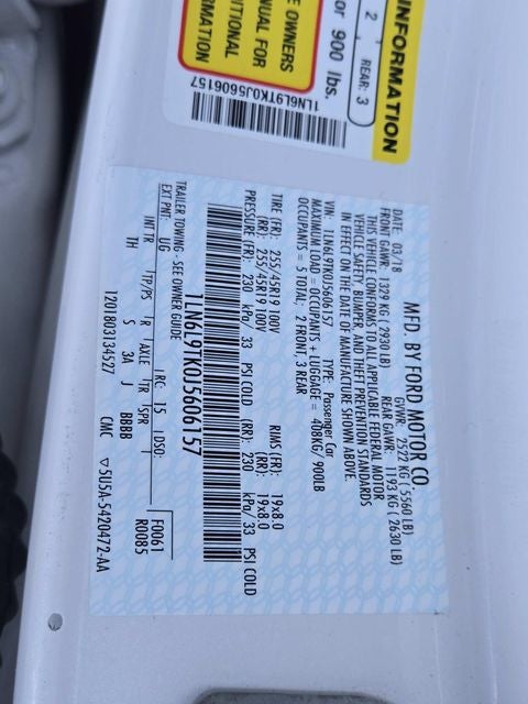 2018 Lincoln Continental Select