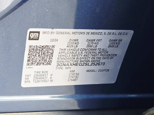 2025 Chevrolet Equinox LT