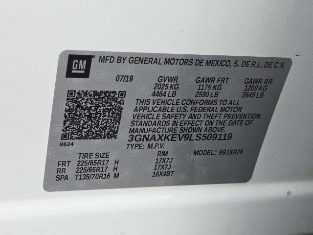 2020 Chevrolet Equinox LT