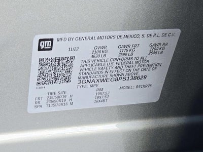 2023 Chevrolet Equinox RS