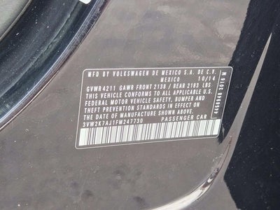 2015 Volkswagen Jetta 2.0L S w/Technology