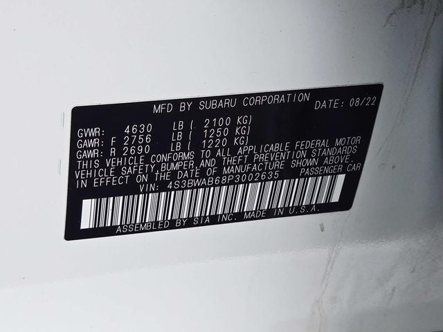 2023 Subaru Legacy Base