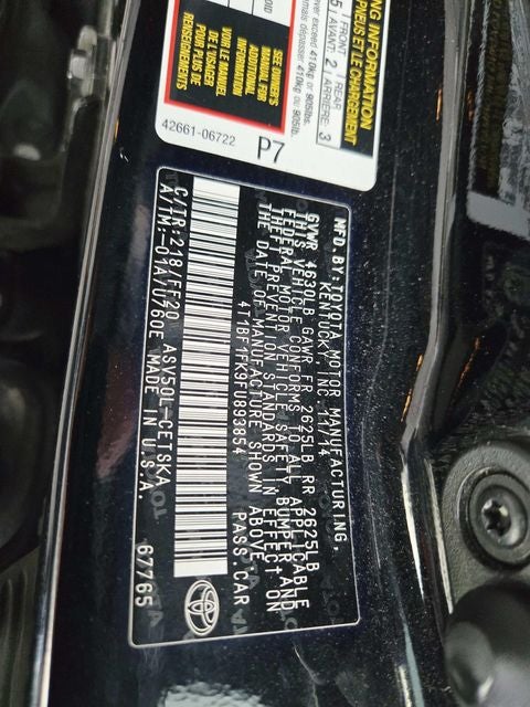 2015 Toyota Camry SE
