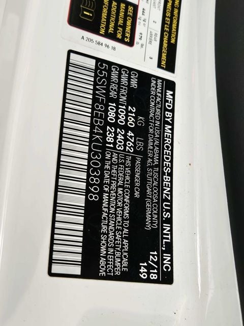 2019 Mercedes-Benz C-Class C 300 4MATIC®