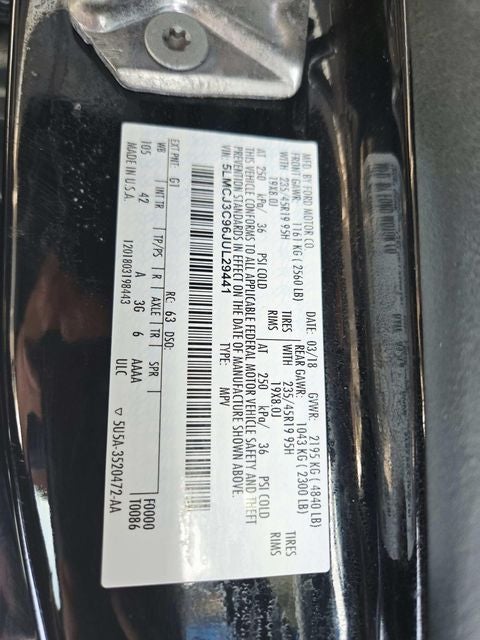 2018 Lincoln MKC Reserve