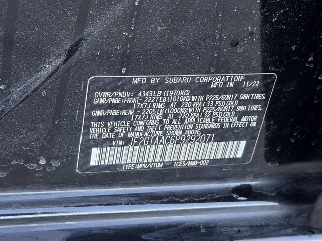 2023 Subaru Crosstrek Base