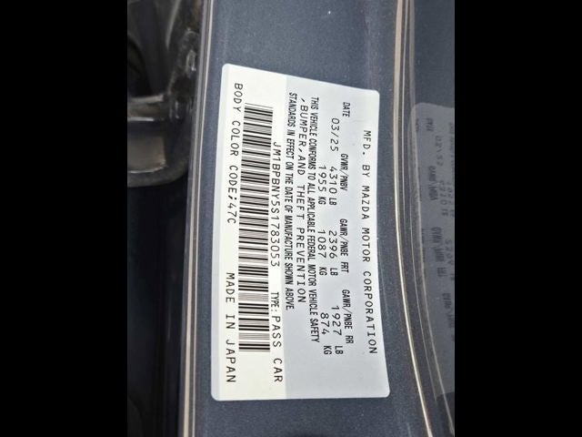 2025 Mazda Mazda3 2.5 Turbo Premium Plus Package