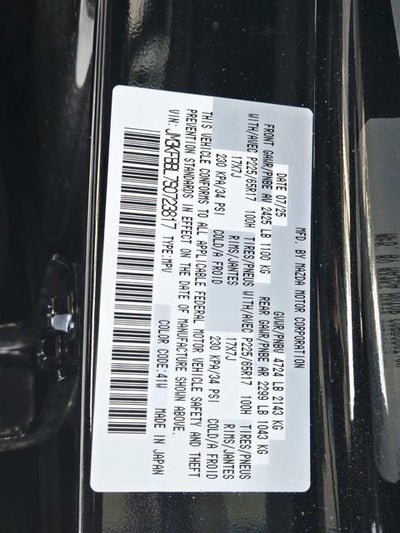 2025 Mazda Mazda CX-5 2.5 S Select AWD