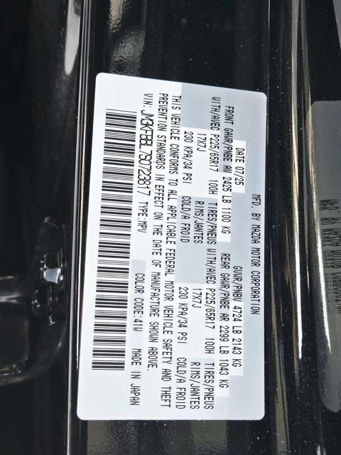 2025 Mazda Mazda CX-5 2.5 S Select AWD