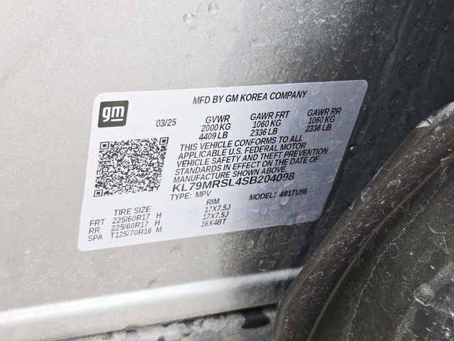 2025 Chevrolet TrailBlazer LT